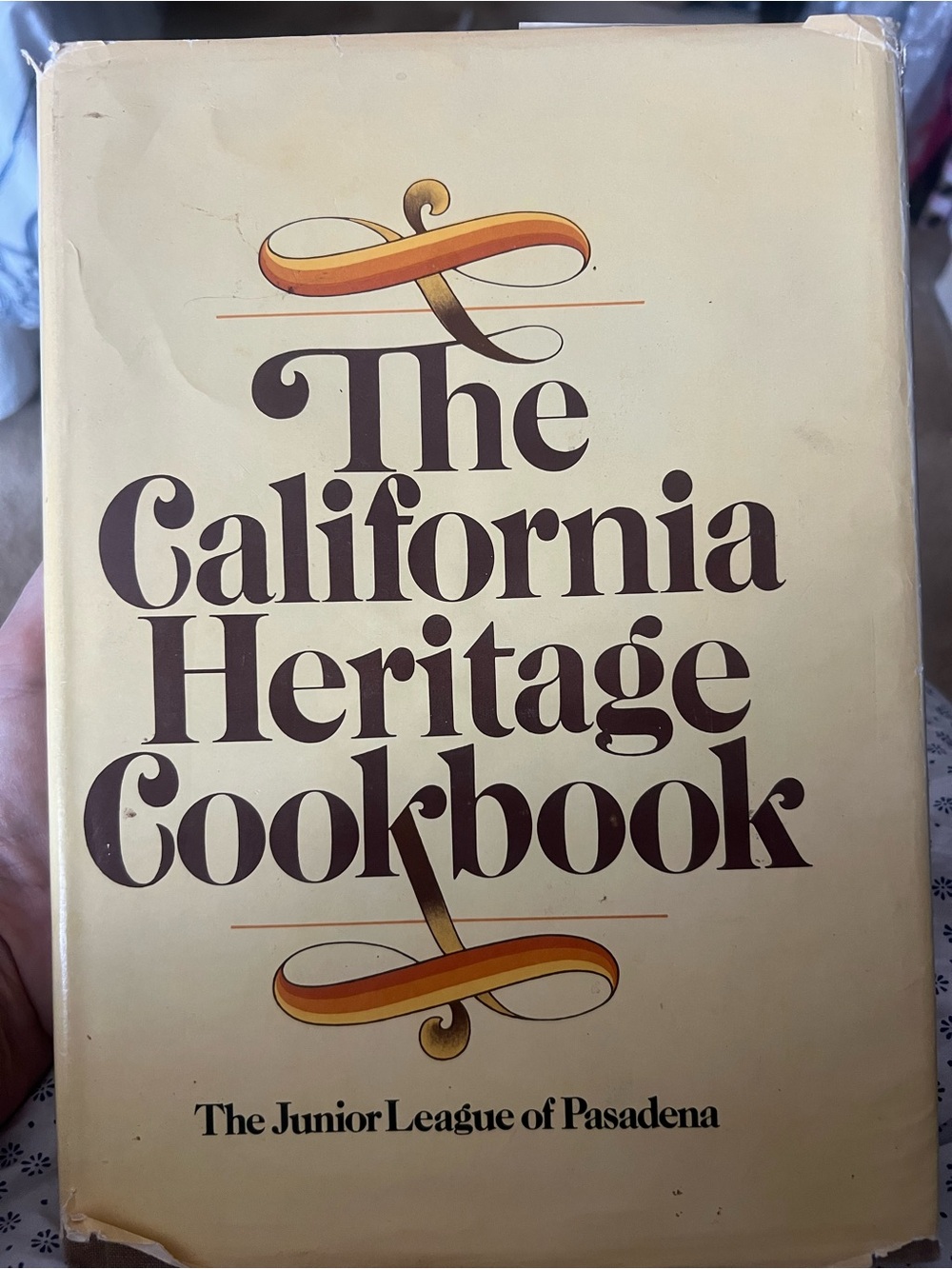 The California Heritage Cookbook by - Cream Hardcover